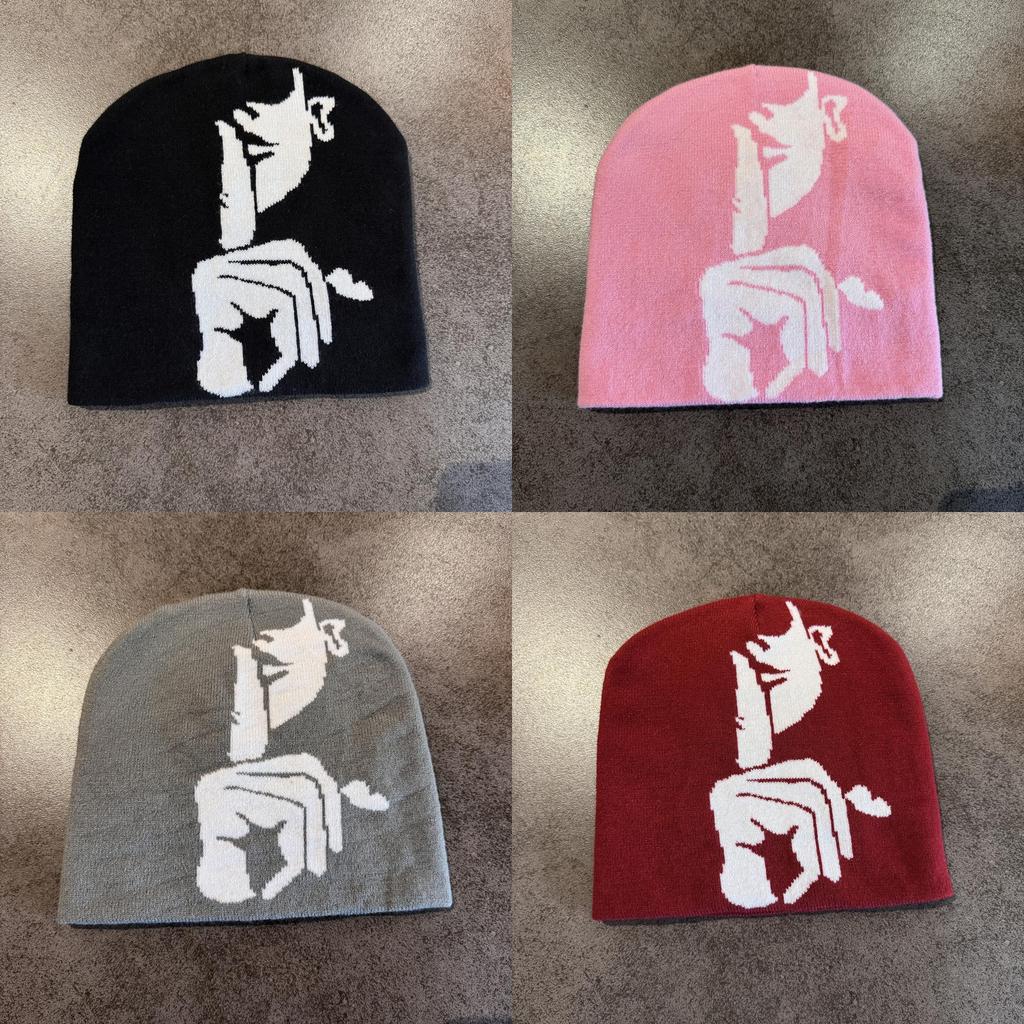 Knit Acrylic Trendy Hat Warmth Casual Look Autumn Winter Decoration Supplies