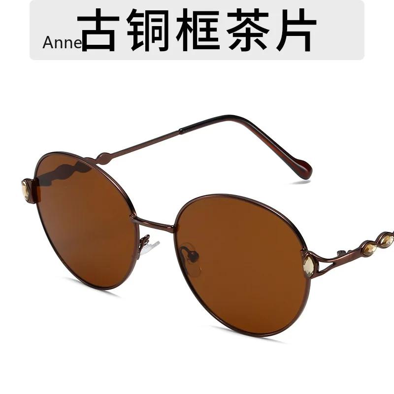 Vintage Sunglasses Women  Optical Eyeglasses Frame Designer Polarized Sun Glasses Ultraviolet-proof Polygonal Sunglasses New