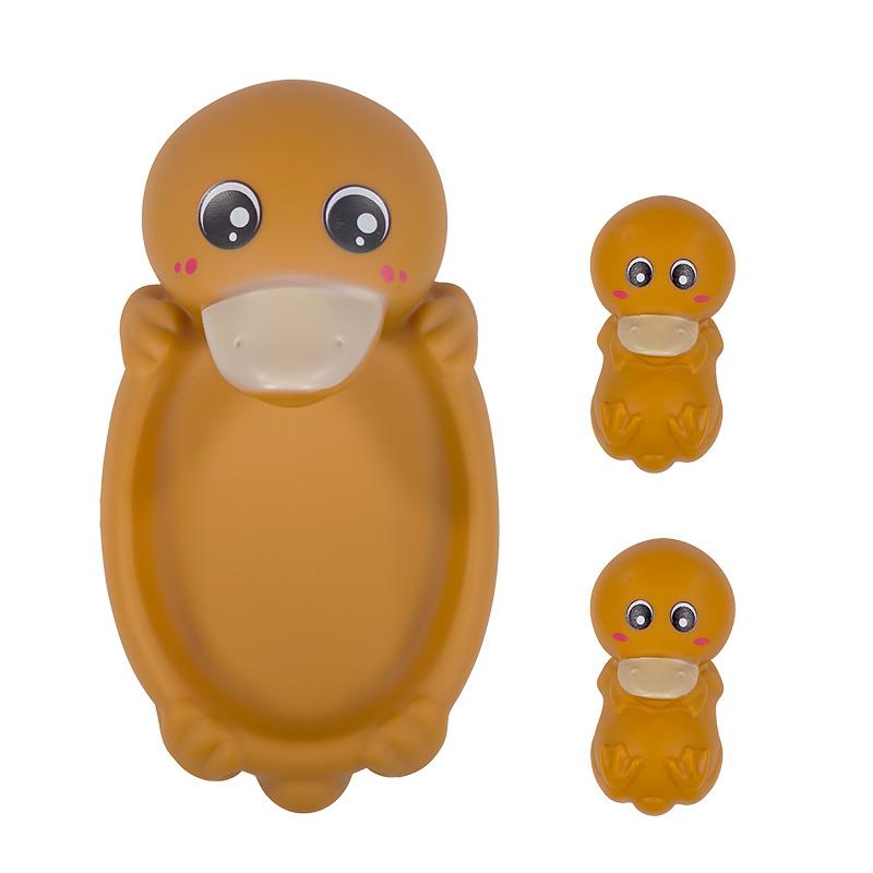 Non-Toxic 4 Pcs Baby Bathroom Floating Animal Sea Lion Hippopotamus Water Children Summer Swimming Pool Bath Toys For Gifts