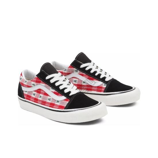 Vans Old Skool 36 DX 'Anaheim Factory - Red Plaid' VN0A4BW3RED