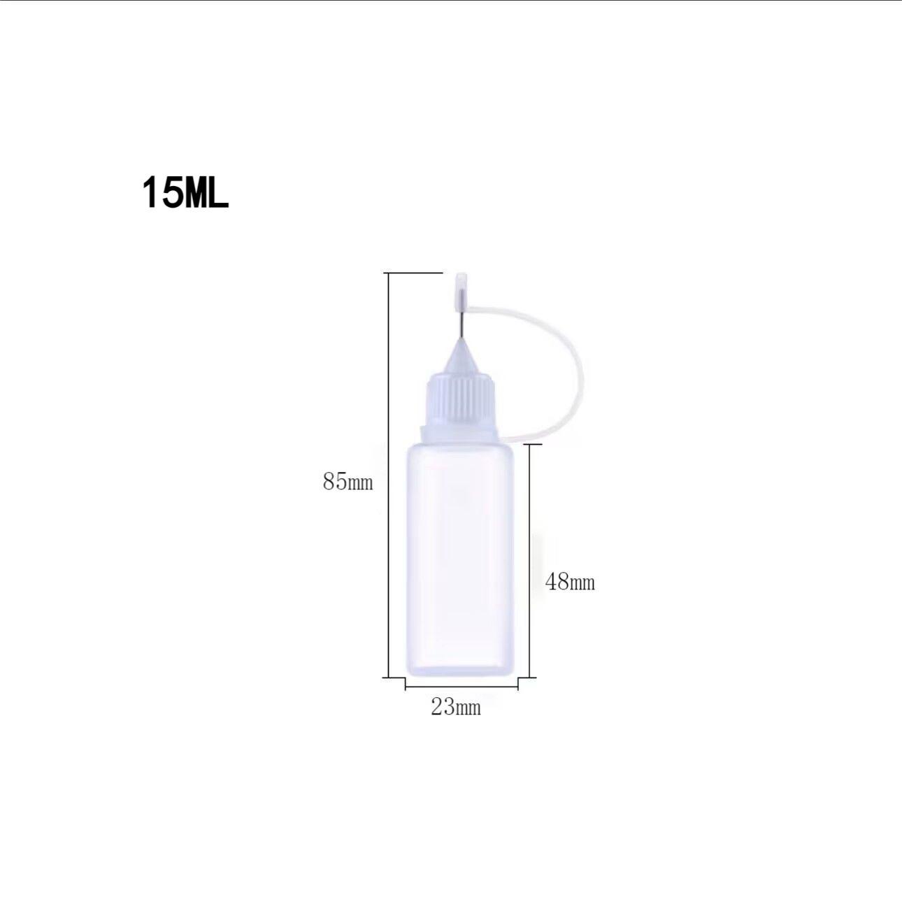 

30ml Black Lightproof Bottle for Tattoo Ink, Vape Juice, 10-30ml Needle Dropper for Tattoo Ink Cream, Vape Juice, Nail Polish Remover