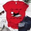 Life Is Better with Cats,books and Coffee Tshirt Funny Quote Print T-Shirt Summer Fashion Tshirt Women Short Sleeve Tee Shirt