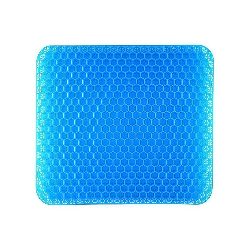 Extra Stor Ventilerad Honungskaka Gel Sittdyna - Andningsbar, Tjock och Sval för Bil- och Stolssäte