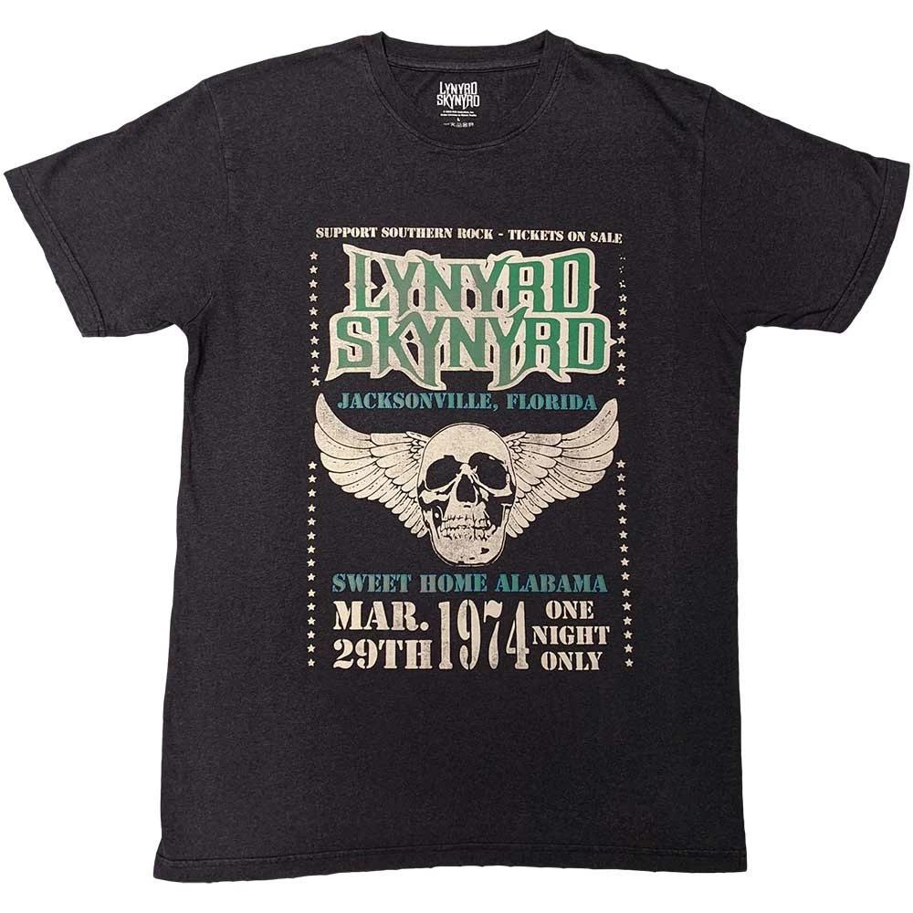 Футболка Lynyrd Skynyrd: Крылатый Череп ОФИЦИАЛЬНЫЙ НОВЫЙ 2XL