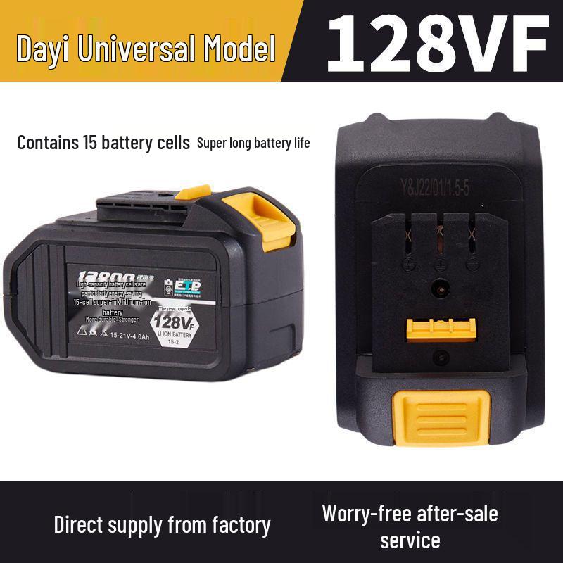 Universal 48VF/88VF Impact Wrench Battery & Charger for Angle Grinder and Electric Hammer