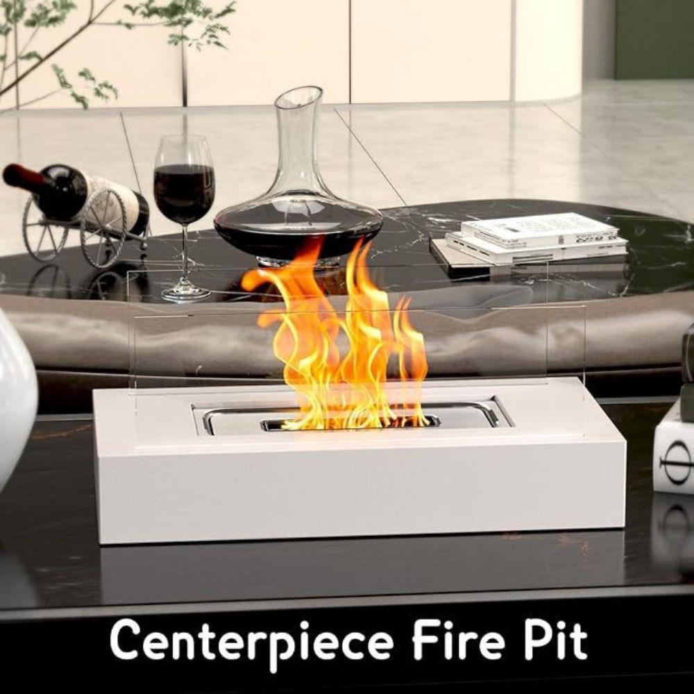 Safer Tabletop Fire Pit Long Time Burning Portable Smores Maker  Housewarming