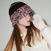 Fluffy Ring Crochet Hat  4 Colors 