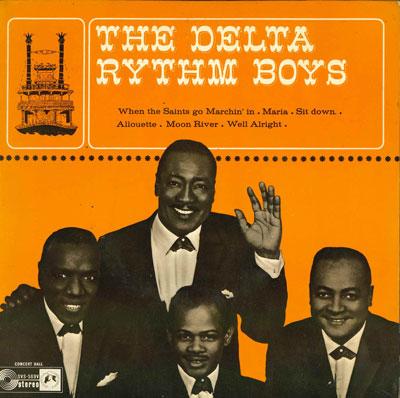 7inch Record DELTA RHYTHM BOYS - Vocal Magicians SVS569V CONCERT HALL - Japan Soul/Funk Used