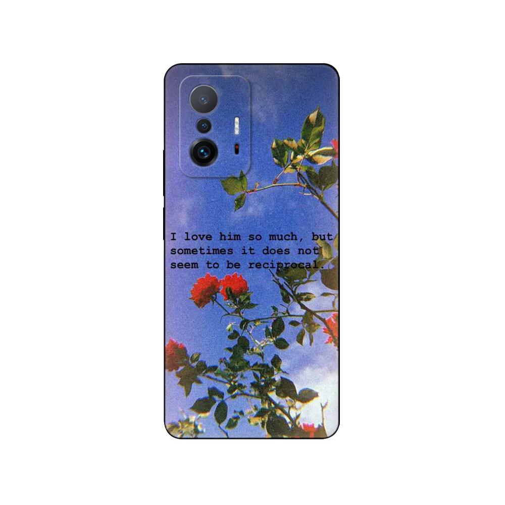 Pro Xiaomi 11T Pouzdro Pro Xiaomi 11T Pro Měkké pouzdro Silikonový Telefon Zadní kryt Xiaomi11T mi 11 T 11TPro coque 6,67palcový černý tpu obal