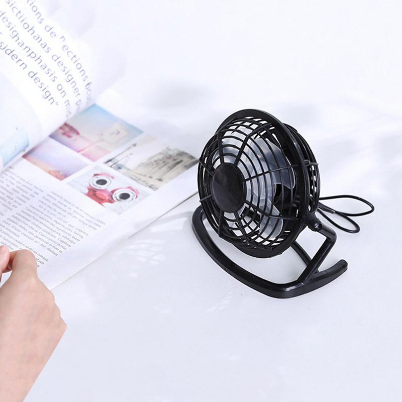 Rotatable 4 Inches Usb Desktop Mini Cooling Silent Fans For Office Laptop Computer Notebook Pc Summer Air Cooler