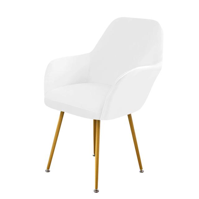 Velvet High Arm Chair Cover Elastic Dining Chair Slipcovers Fabric Washable Office Rocker Chairs Covers Home Decor Seat Cover