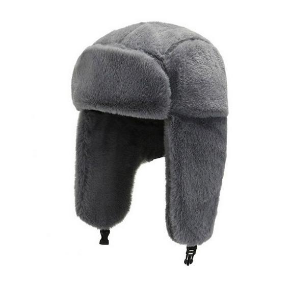 Bonnet de cyclisme d'hiver unisexe avec protection des oreilles, doublure en velours épais