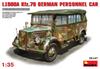 Miniart Německé armádní transportní vozidlo L1500A Plastikový model 1/35 Kfz.70
