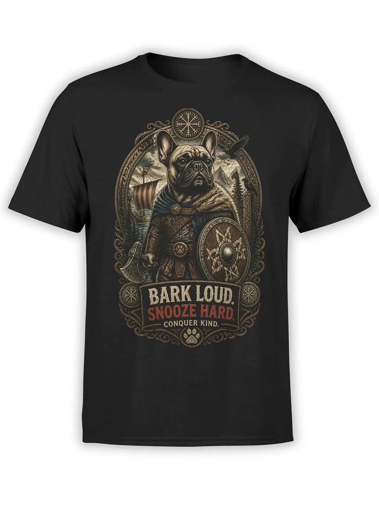 Viking Conqueror French Bulldog Tshirt Unisex S