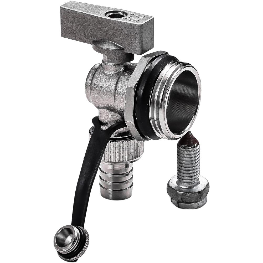 copper radiator drain valve for floor heating system 1 inch 6 point and 1 2 inch compatible with radiator systems