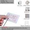 Magnetic Polaroid Picture Frame 2.5 X 3.5, Tax Mini Photo Frame for Fridge, Wallet Size Picture Frame, 10 Pack