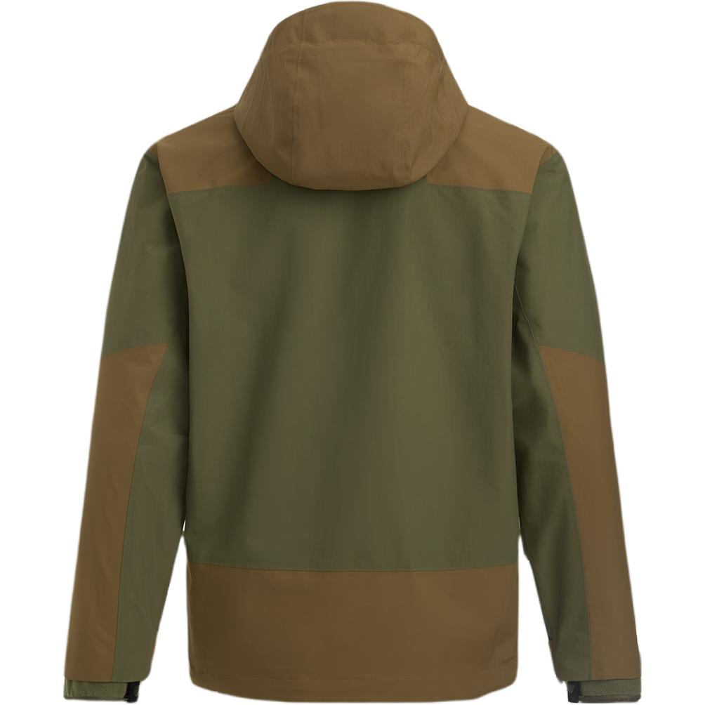 Under Armour Outdoor Urban Color Block Design Hooded Fashion Warm Jacket Men Jacket Dark-Green 1389299-390