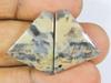 Natural Puff Jasper Matched Pair Fancy Cabochon Loose Gemstone 18X20X04 MM SK-257