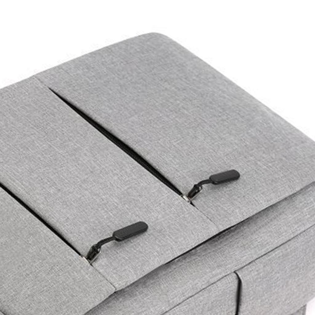 Mochila para Viagem para Homens e Mulheres Cinza Casual Grande Capacidade Mochila de Negócios com Porta de Carregamento USB Cinza Tamanho Único