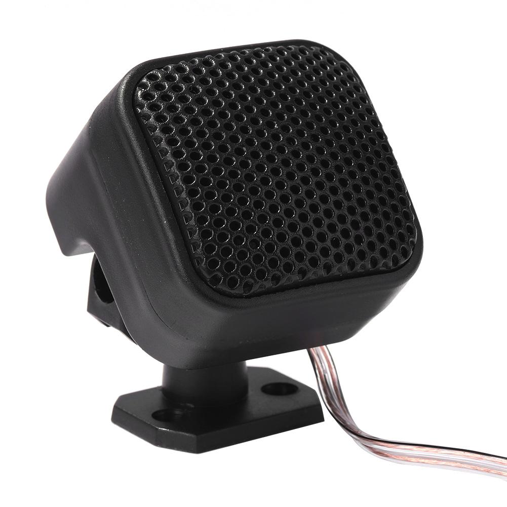 2Pcs Car Mini Tweeter Speaker 12V DC High Pitch Speaker 500W Super Power Audio 5A Mini Square Audio Speaker for Car Audio System