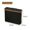 Versatile Dustproof Bathroom Storage Basket with Lid for Tissue and Sundries