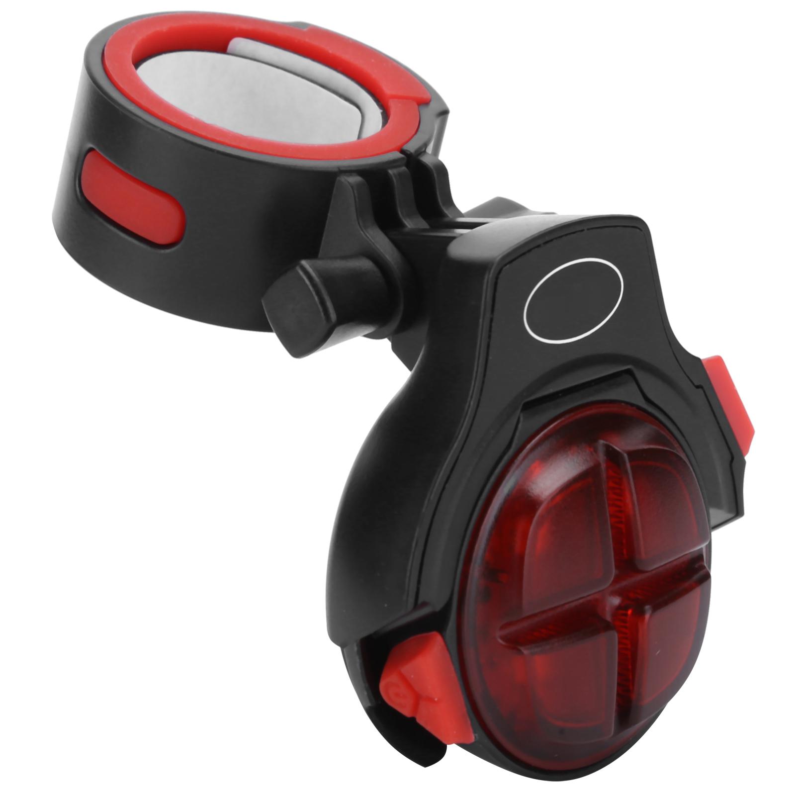 Bike Induction Taillight USB Rechargeable Waterproof Warning LED  Rear Lights Night Riding