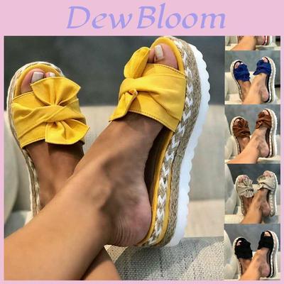 Stylish Bow Knot Sandals Shoes For Women With Comfortable Inner Lining For Everyday Use