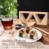 Onigiri Mould Triangle Bento Mold Japanese Sushi Making Kit DIY Bento Sushi Mold Sushi Press Maker Rice Ball Making Homemade