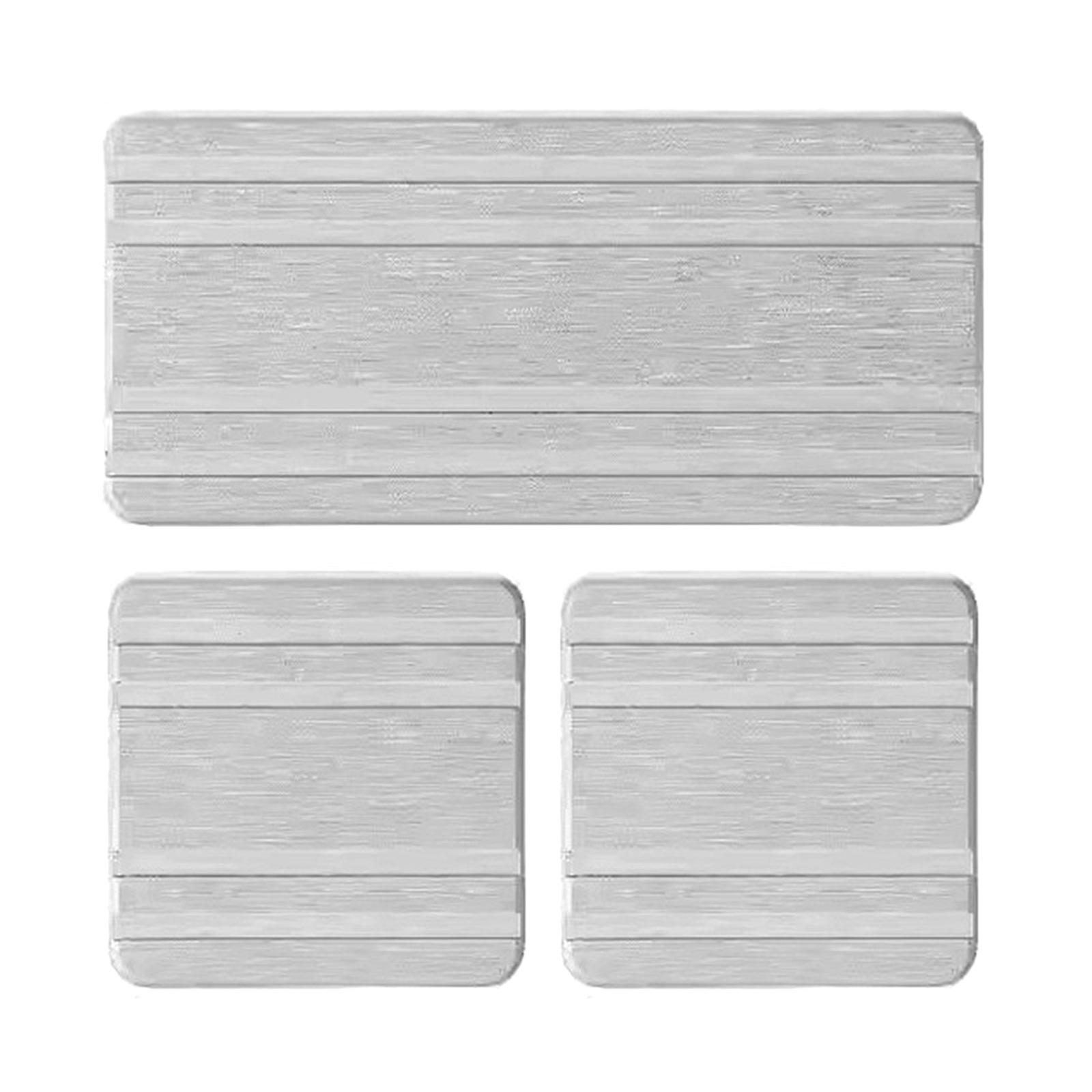 

3шт диатомитовый камень поддон для раковины водопоглощающий каменный поддон для мгновенной сушки кухни ванная комната тщеславие органайзеры для дома