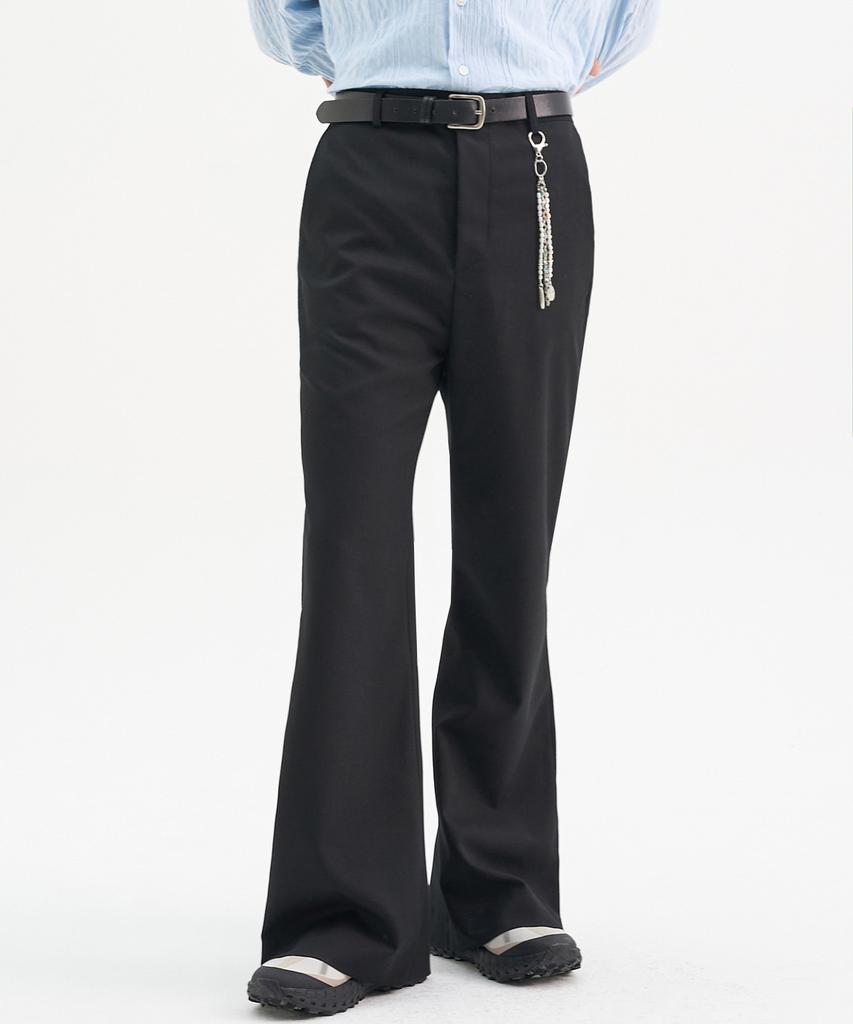 TRIP LE SENS Custom Mid Flare Slacks_Brown