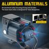 2Pcs Motorcycle Spotlights LED Yellow White Four Mode Strobe 12V Motorcycle Lamp Universal Moto Headlight Spotlights Accessories