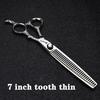 Hairdressing Cutting Scissors Hair Styling Tools 6/6.5/7 inch Salon Scissors Set 440C Barber Shears 10 25 40 50 Thinning Rate