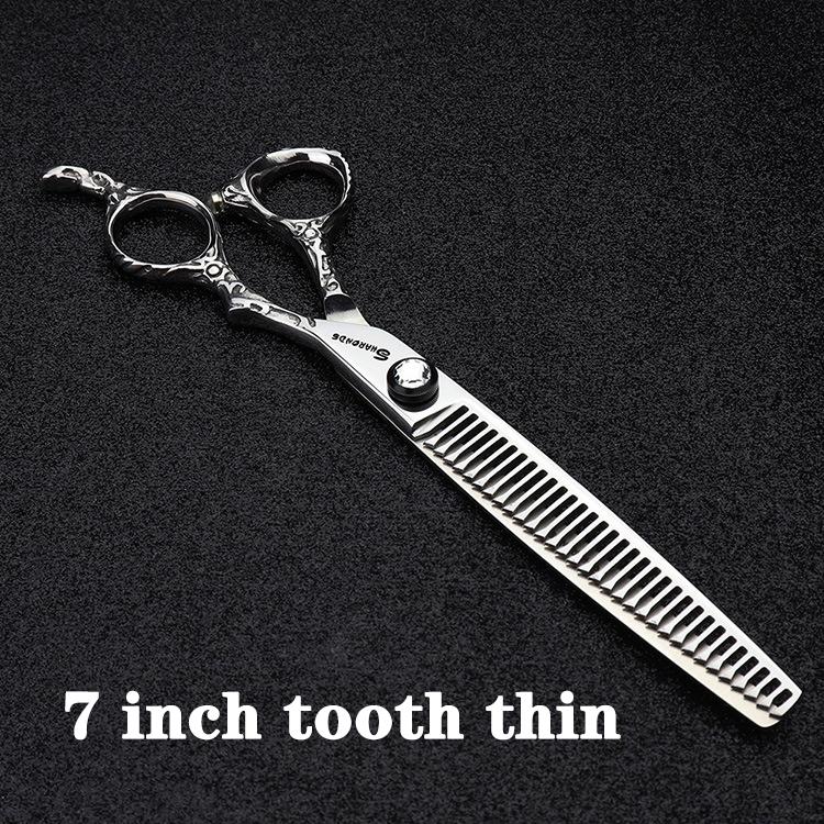 Hairdressing Cutting Scissors Hair Styling Tools 6/6.5/7 inch Salon Scissors Set 440C Barber Shears 10 25 40 50 Thinning Rate