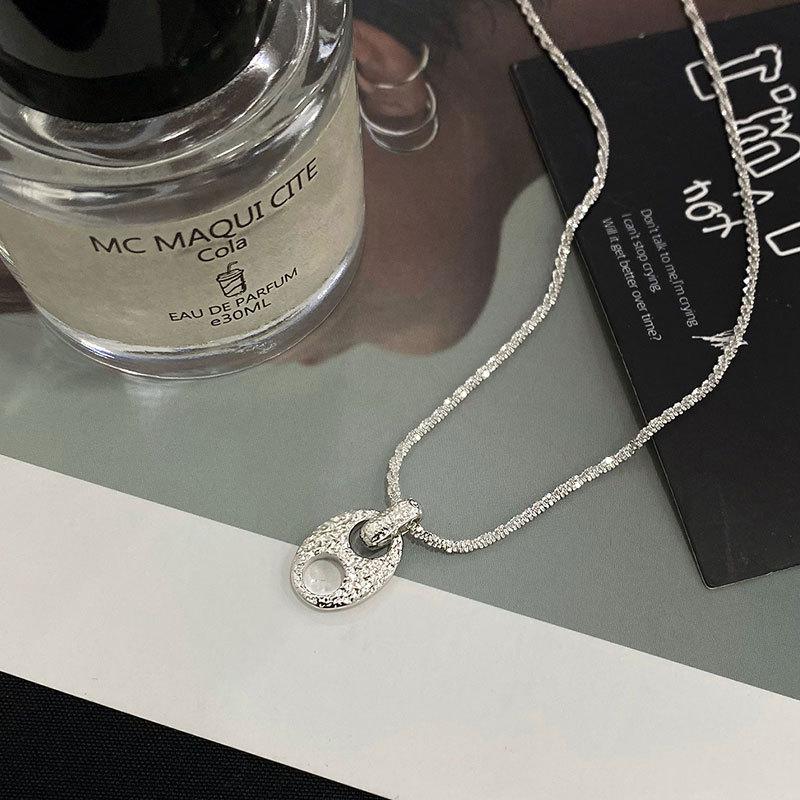 

Ожерелье в виде свиного носа, женские аксессуары, ниша, милое и крутое ожерелье, звездная цепь, геометрическая ключичная цепь