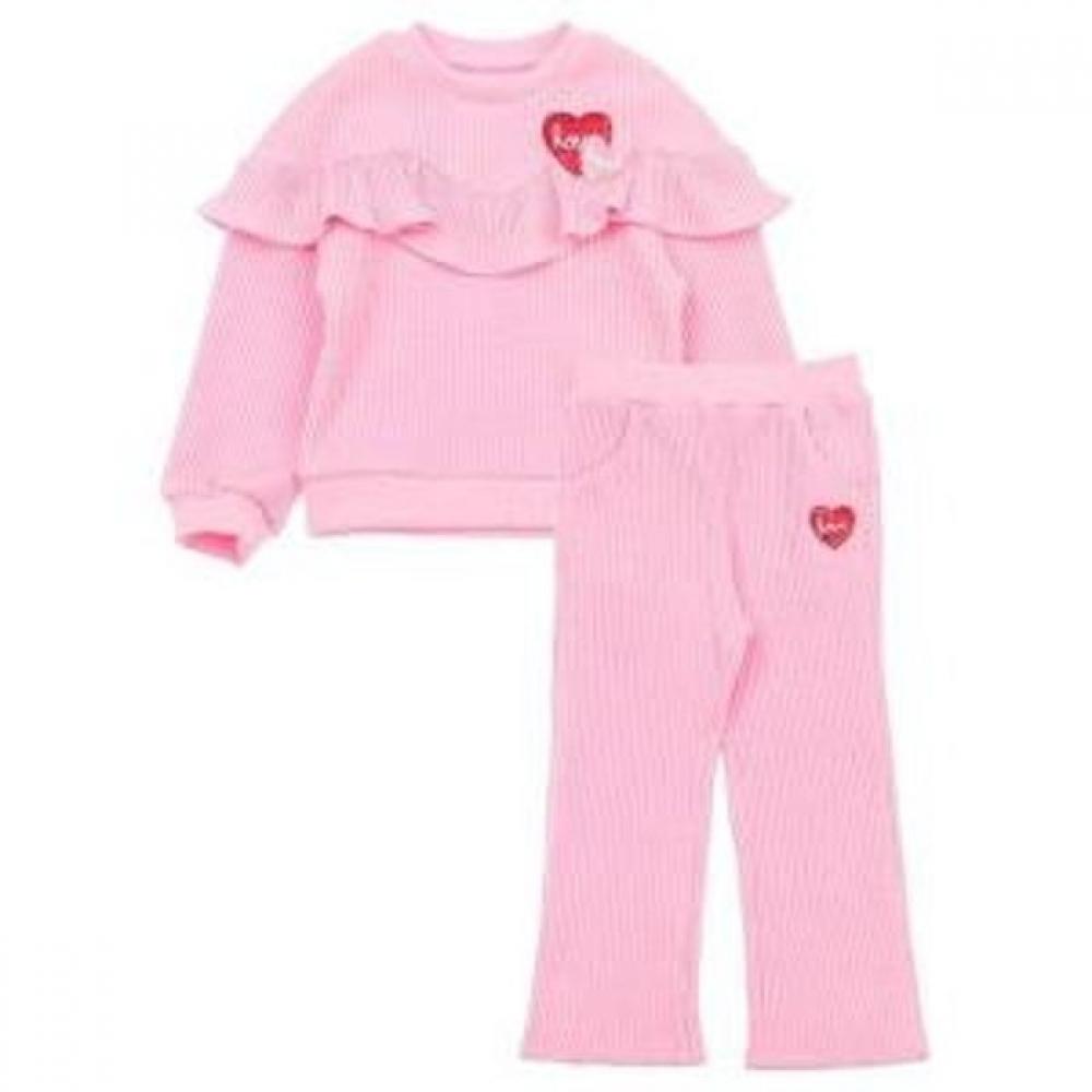 Французский Кот Вафельная Ткань Комплект из Толстовки и Штанов Q51dst020p020 145