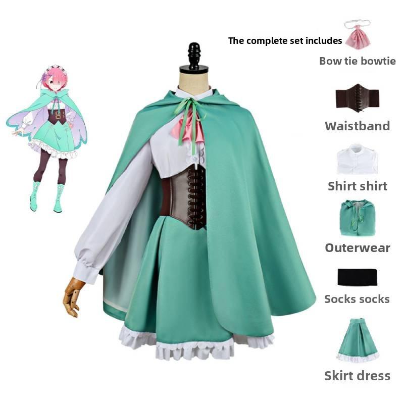 Re Life In A Different World From Zero Rem And Ram Cosplay Costume Polyester Material For Anime Con Events