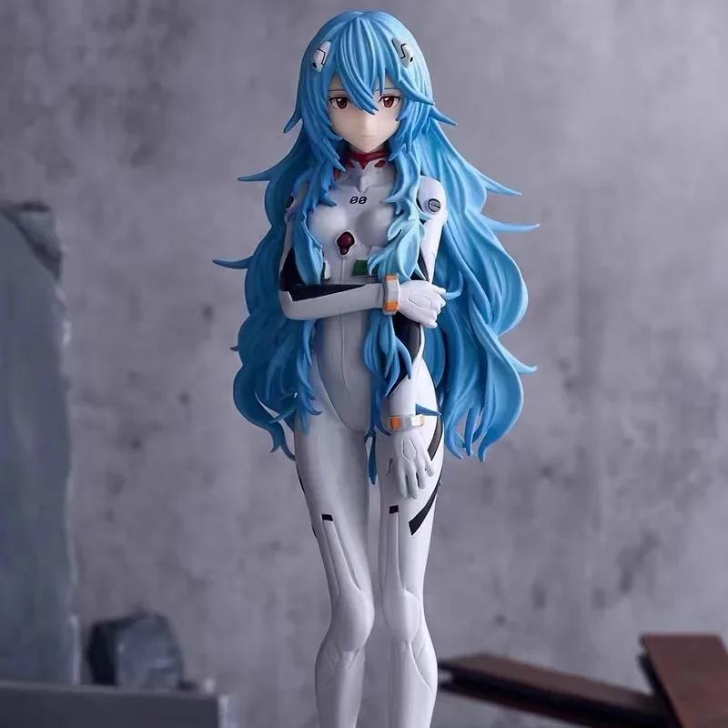 Schneller Versand 18cm Eva Ayanami Rei Figur - Neuestes Niedliches Und Charmantes Anime PVC Modell Spielzeug Sammlerstück Ornament