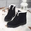 Γυναικείες μπότες χιονιού Χειμερινά παπούτσια Ζεστή μεσαία σόλα Γυναικείες βαμβακερές μπότες 35-44