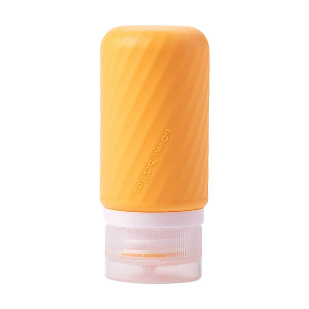 60ML/90ML Silicone Refillable Bottles Squeeze Shampoo Sub-Bottling Shower Gel Lotion Bottle  Travel