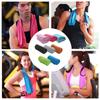 8PCS Lightweight Ice Towel Polyester Chilly Towel Portable Microfiber Towel  Hot Weather