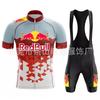 Short Sleeve Outdoor Sports Set Quick Dry Cycling Jersey Breathable Heat Resistant Unisex