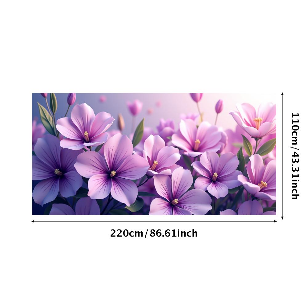 Peony Rose Flower Banner Backdrop Spring Outing Wedding Decor Photography Background Party Decoration Event Photo Shoot Supplies