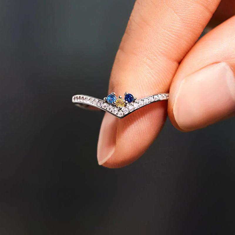 Huitan Elegant Women Ring Inlaid Micro Shiny CZ Fancy Female Accessories for Wedding Engagement Trendy Versatile Daily Jewelry