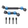 RC Center Drive Shaft Splined Universal Steel CVD Driveshaft for Traxxas REVO 3.3 for Summit E REVO