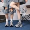ZHR Women's Thick-Soled Height-Increasing Dad Shoes: 2025 Lightweight, Versatile Sports Sneakers