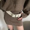 Temperament Waistband for Women Fashion Waist Band PU Leather Waist Belt Female Pants Dress Shirt Waist Decoration