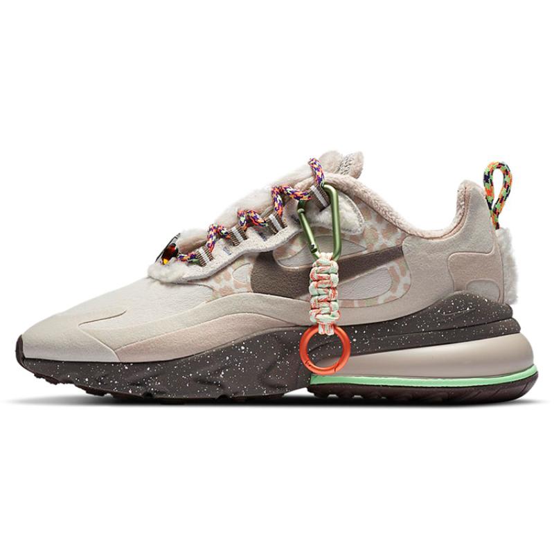 Nike Air Max 270 React 'Light Wood Brown' Women's Sneakers Casual Shoes DC3277-181