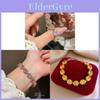 Geometric Zircon Round Clasp Bracelet With Fashionable Design For Women And Gift Giving