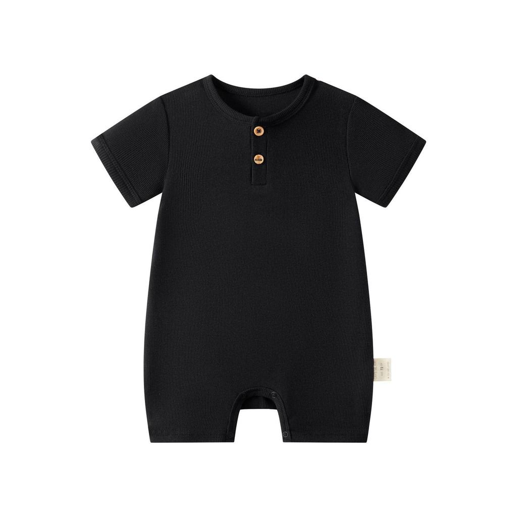 Newborn Unisex Cotton Short Sleeve Summer Bodysuit