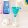 1Pcs Kitchen Mini Silicone Gel Foldable Funnel Hopper Cooking Kitchen Gadgets